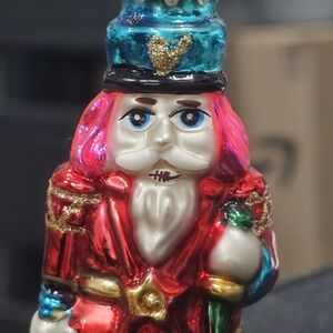 Nutcracker Ornament Rauch Glass, Makers of Christopher Radko Christmas
